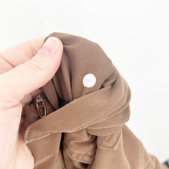 Lululemon Mens Casual Preppy ABC Slim-Fit Pants 34" Utilitech Size 30 Dark Mocha - Picture 7 of 9